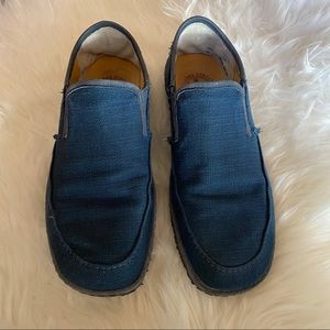 Clarks Loafer Slip Ons Blue